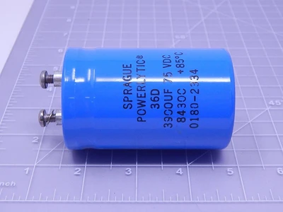 Used SPRAGUE POWERLYTIC _UNKNOWN_ Capacitors | OCO Industrial #1611525