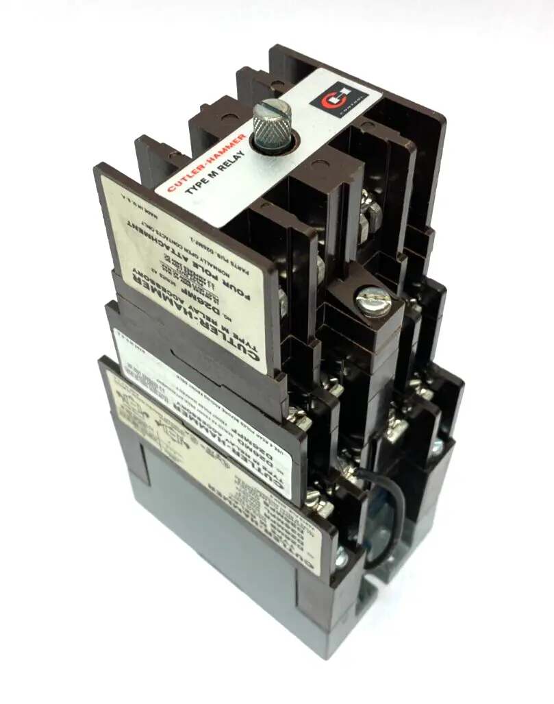 USED CUTLER-HAMMER TYPE M RELAY