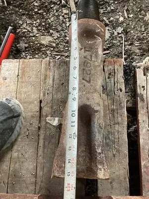 Used AFTERMARKET 5-3/4” X 15-1/2" CABLE TOOL DRILLING CHISEL BIT Tool Bits Pennsylvania US | East West Machinery & Drilling #1417217