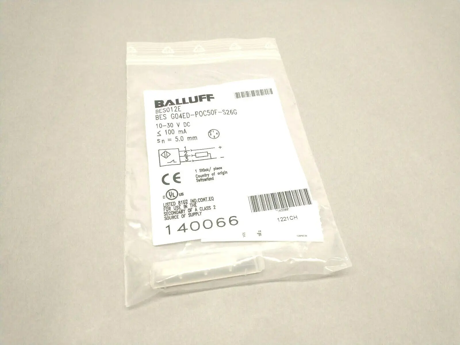 New | in-Stock Balluff BES G04ED-POC50F-S26G Proximity Sensors Michigan US | Maverick Industrial Sales #1407065