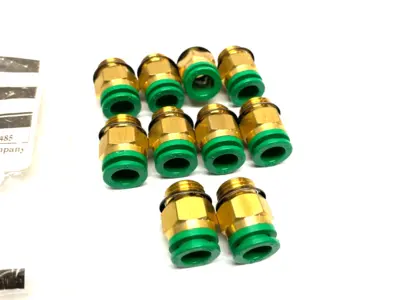 KRH08-U02-X269 | SMC  Flame Resistant One Touch Fitting 5/16" LOT OF 10 - New Other