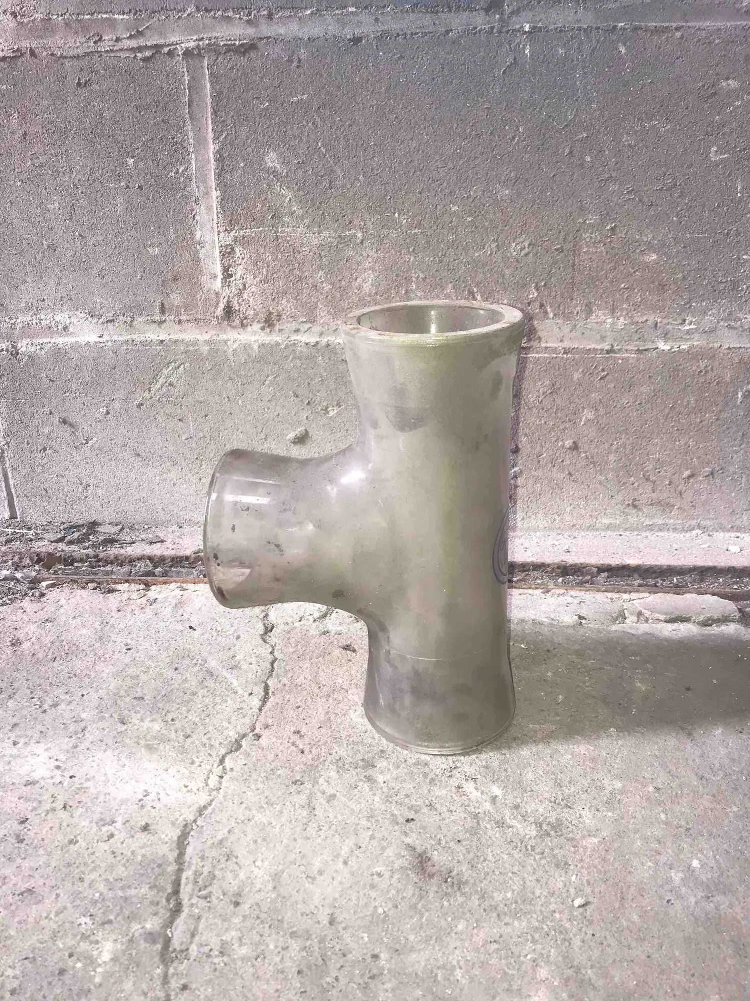 80mm Dia QVF Equal Tee Pieces; PT/3