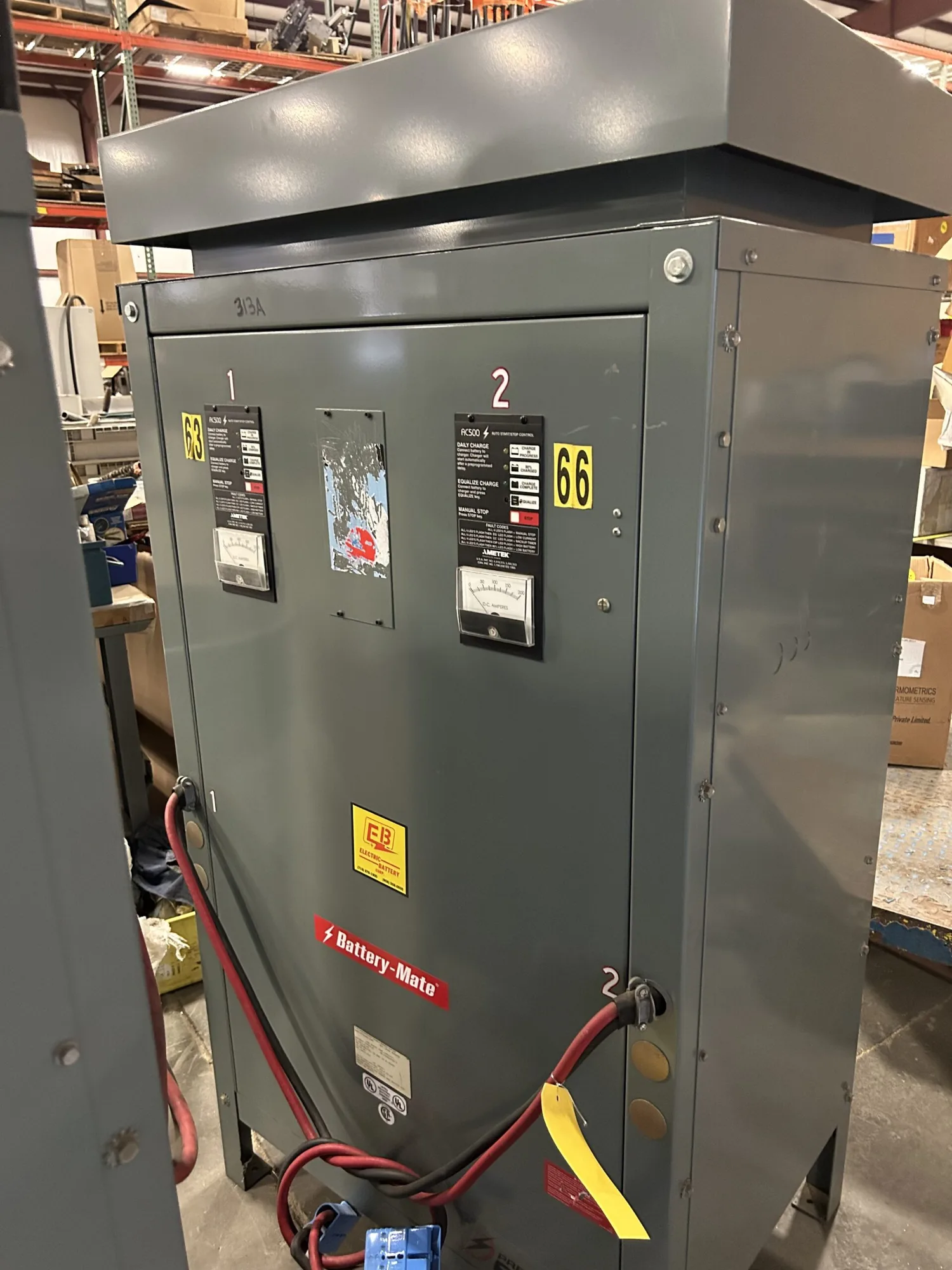 Prestolite 880E3-24T2M Battery Mate 24 VDC Industrial Forklift Battery Charger