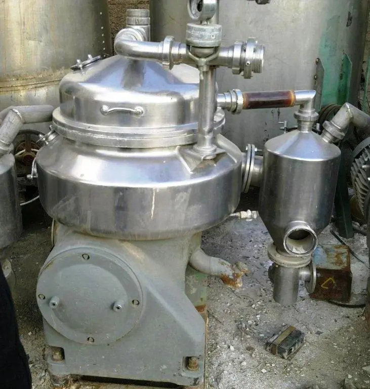 (3) Westfalia HDA 50-06-006 nozzle centrifuges, 316SS.