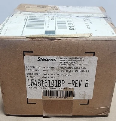 USED Stearns 104816101BP