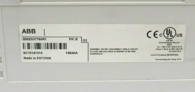 USED ABB 3BSE037760R1 PR: B CLUSTER MODEM