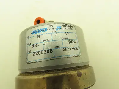 Valvaut Effepi Z200306 Pneumatic Air Controlled Globe Valve 1" NPT PTFE Bronze