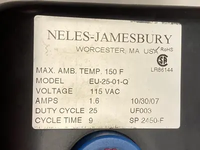 USED JAMESBURY EU-25-01-Q