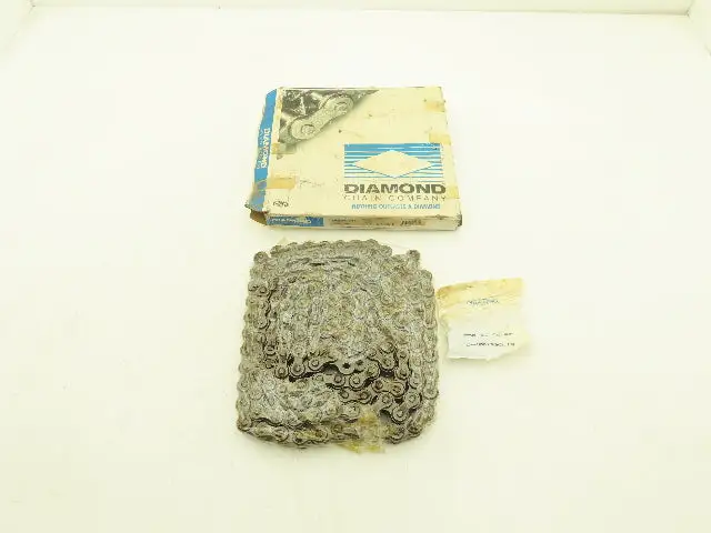 Diamond 750 RIV #60 Roller Chain 3/4" Pitch Riveted 1-Strand 10Ft