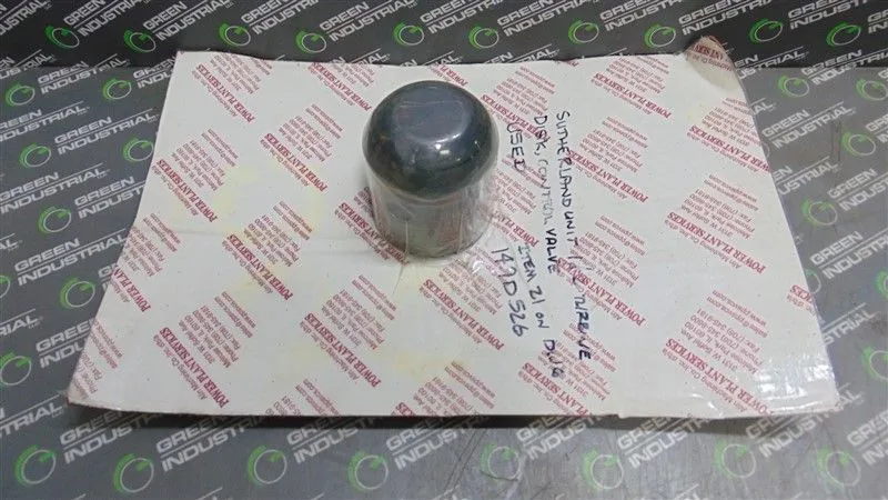 Power Plant Services Control Valve Disc Used