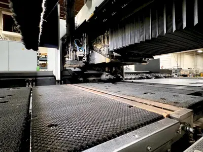 Used 2017 TRUMPF TRUMATIC 1000 FIBER Laser Combo Punches Illinois US | Machine Factory Outlet #1262849