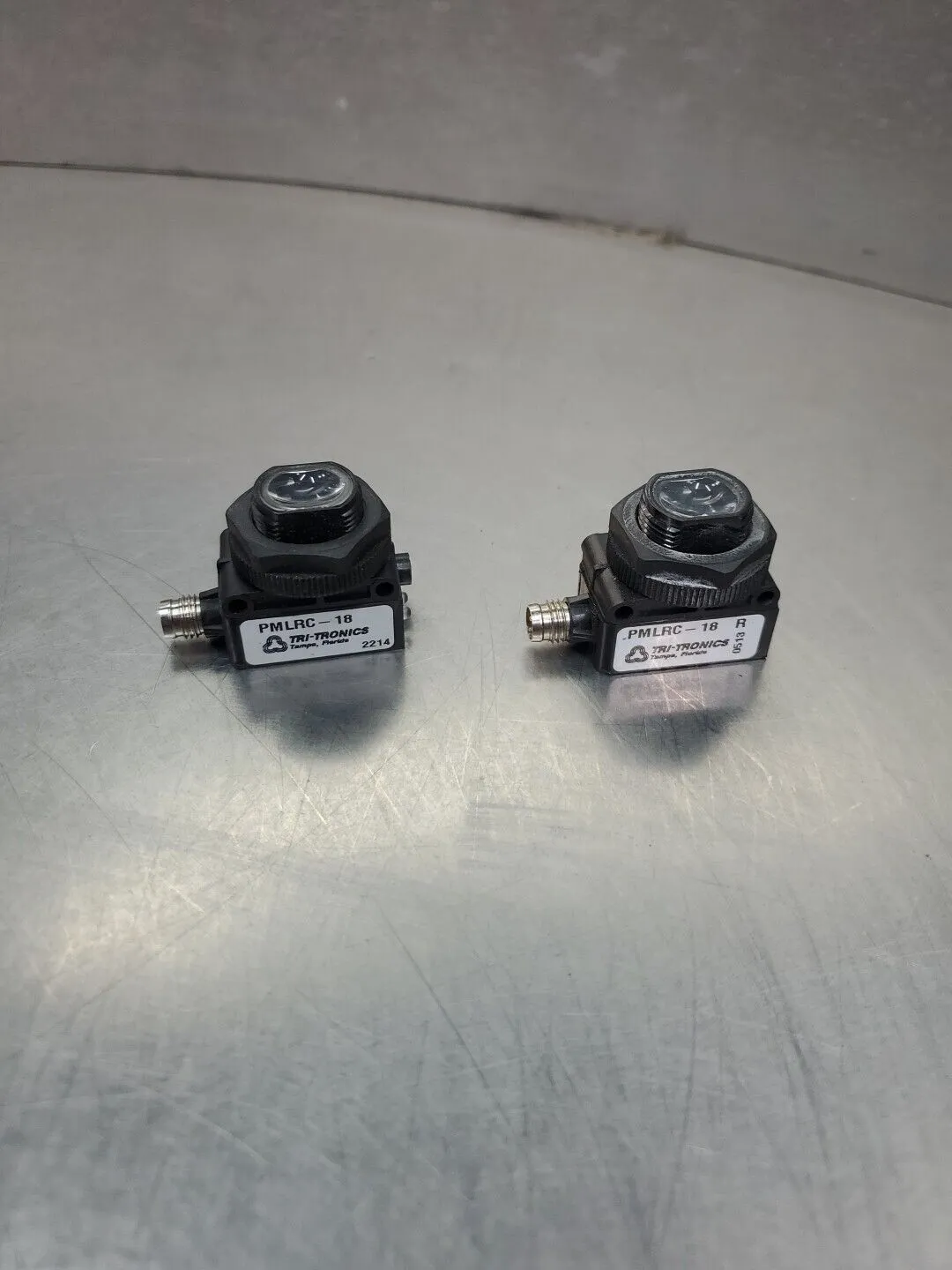 TRI-TRONICS PMLRC-18 R Laser Sensor Reciever Module, Lot of 2. 5E-35/3