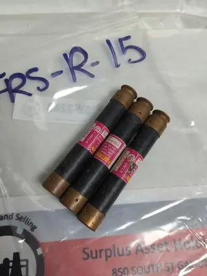 Used COOPER BUSSMANN FRS-R-15 Miscellaneous Equipment (Electrical & Power) | Surplus Asset Holdings #1194001