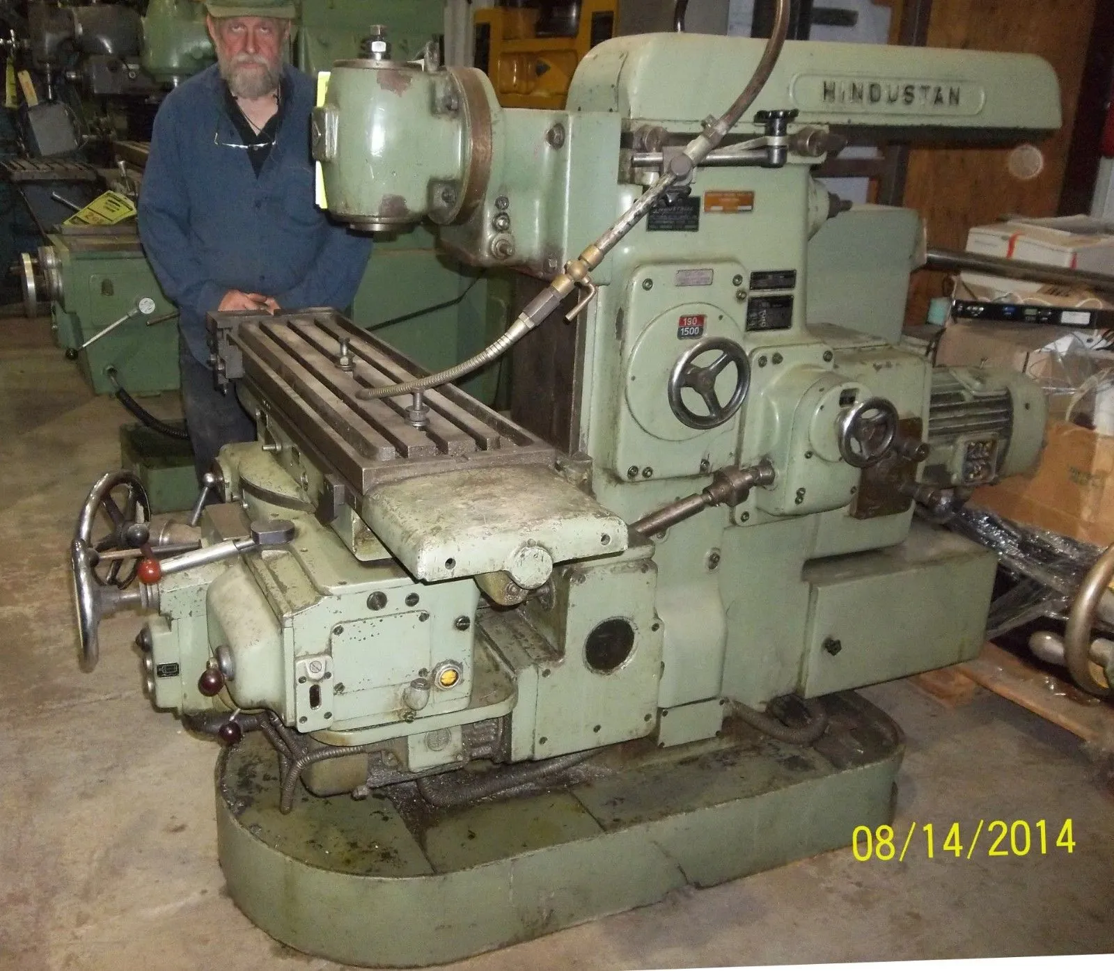 Used HMT No. 1½ Universal Horizontal Mills Quebec CA | Machineco #1256349