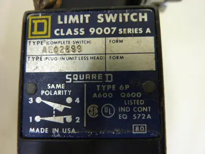 USED SQUARE D 9007AEQ2699
