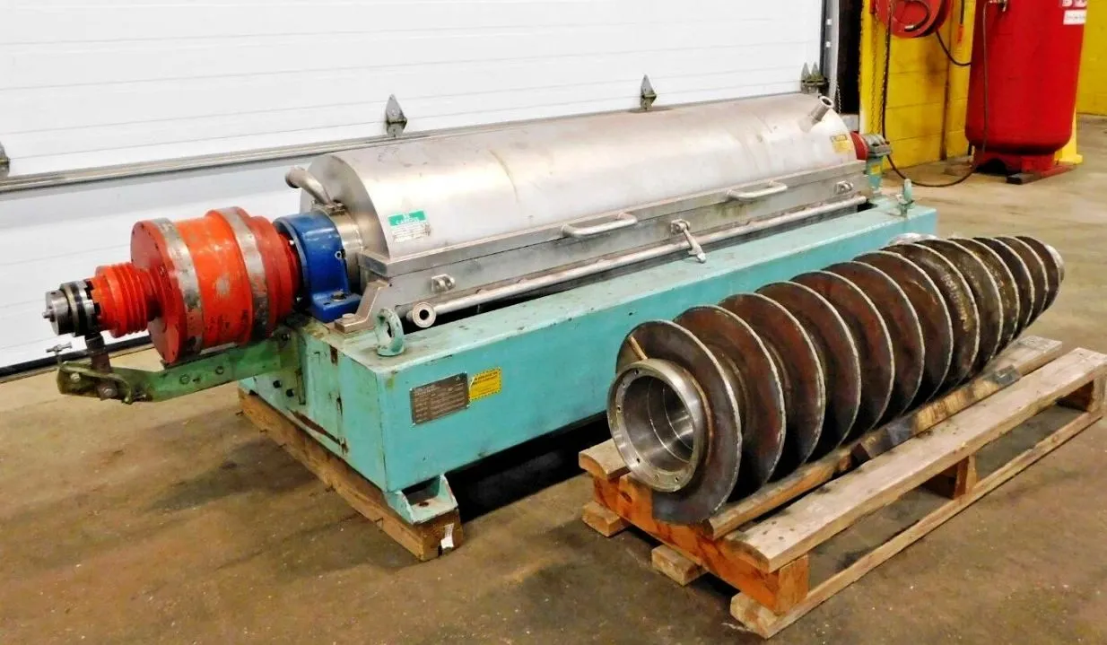 Alfa-Laval NX 418S-31G sanitary decanter centrifuge, 316SS.