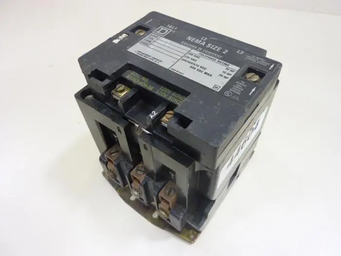 Used SQUARE D 8502-SD02 PLC Contactors Michigan US | Ideal Machinery #701308