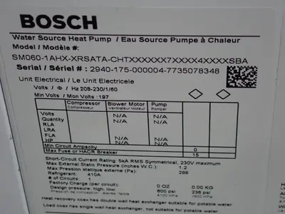 NEW BOSCH SM0601AHXXRSATACHTX