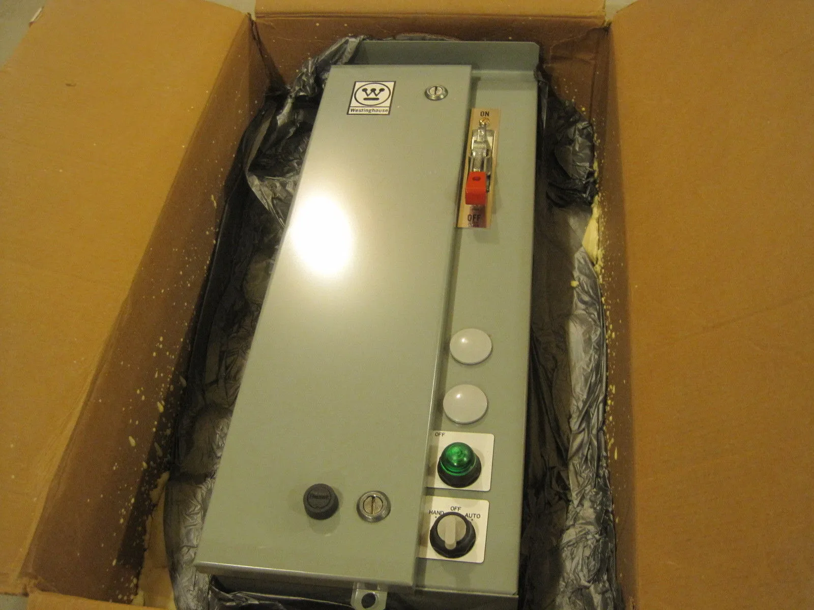 NEW WESTINGHOUSE A204R1AGA DISCONNECT STARTER 10HP SIZE 1 3PH RAINPROOF 120V