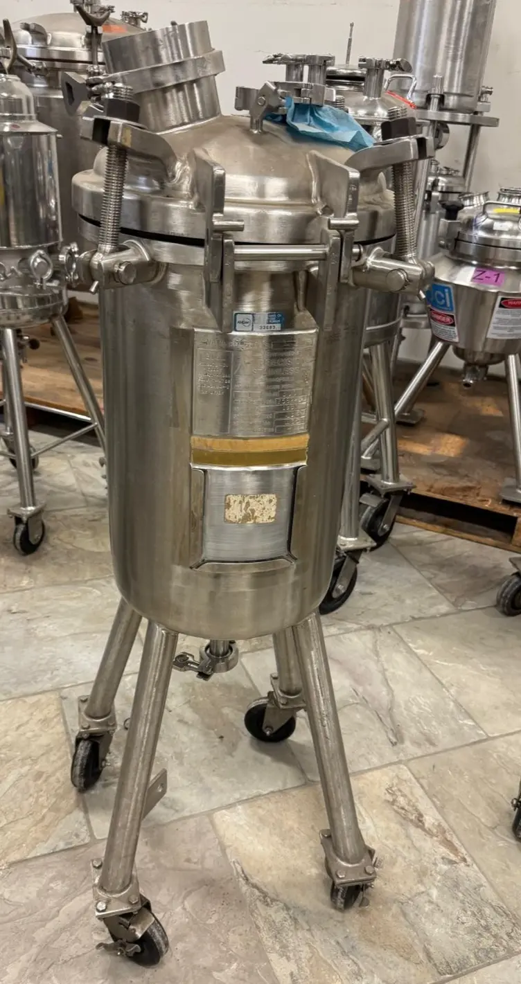 Precision Stainless Steel Portable 35 Liter Vessel Tank Fermentation 316L