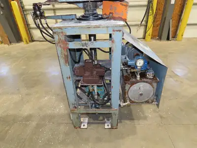 Proctor & Schwartz Hydraulic Powered Swivel Arm Feed Conveyor Food Processing