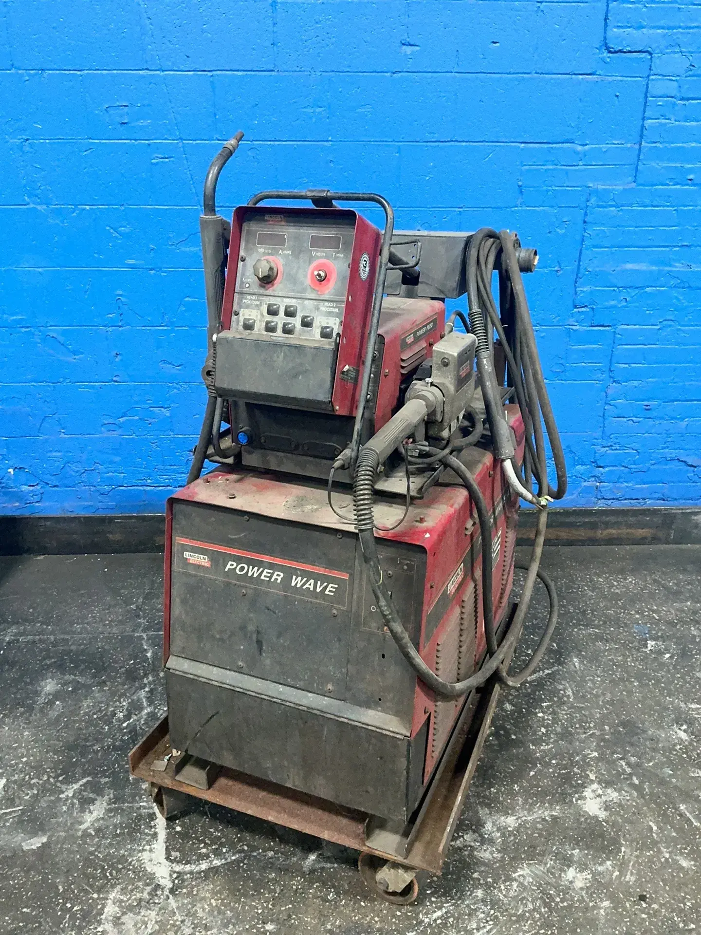 USED LINCOLN ELECTRIC POWER WAVE 455
