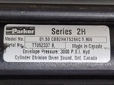 USED PARKER 01.50 CBB2HKTS29AC 5.906