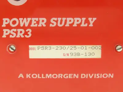 Kollmorgen PSR3-230/25-01-002  Servo Power Supply