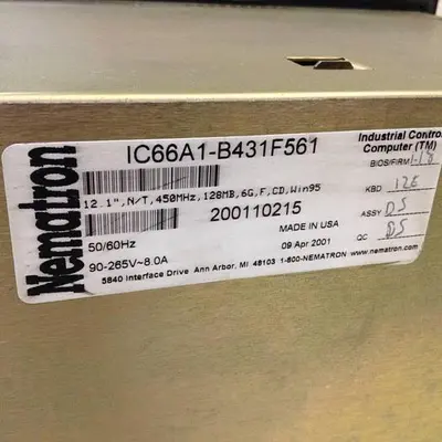 USED NEMATRON CORP IC66A1-B431F561