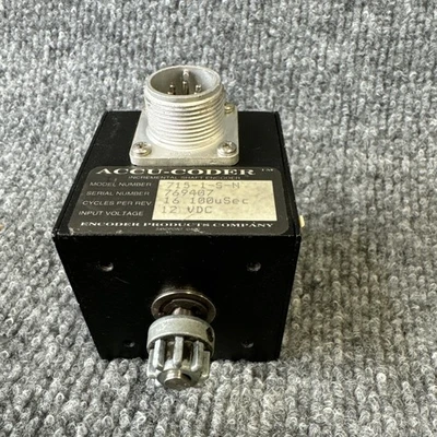 Used Accu-Coder 715-1-S-N Misc Electrical & Power Parts California US | Davliegogo LLC #1710276