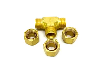 B-810-3 | Swagelok  Brass Compression Union Tee Fitting 1/2" Tube OD - New Other