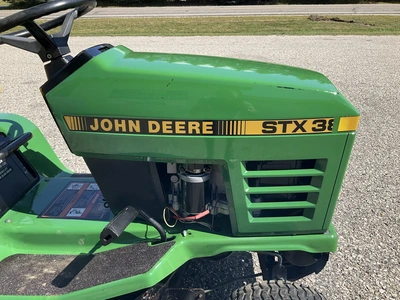 Used JOHN DEERE STX38 Mowers Michigan US | Miedema Asset Management Group #1396990