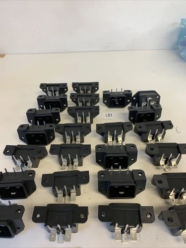 NEW 1601 16A, 250V  BLACK (LOT OF 25) FAST SHIPPING!