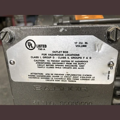 USED OIL SKIMMERS INC. 5H BRILL