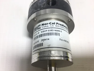 Nor-Cal ESVP-0382-NWB-5 Pneumatic Angle Valve Stainless Steel