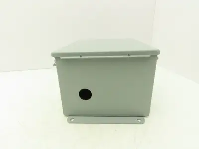 Hoffman A-10086CH Electrical Enclosure JIC Switch Panel Box 10x8x6" Wall Mount