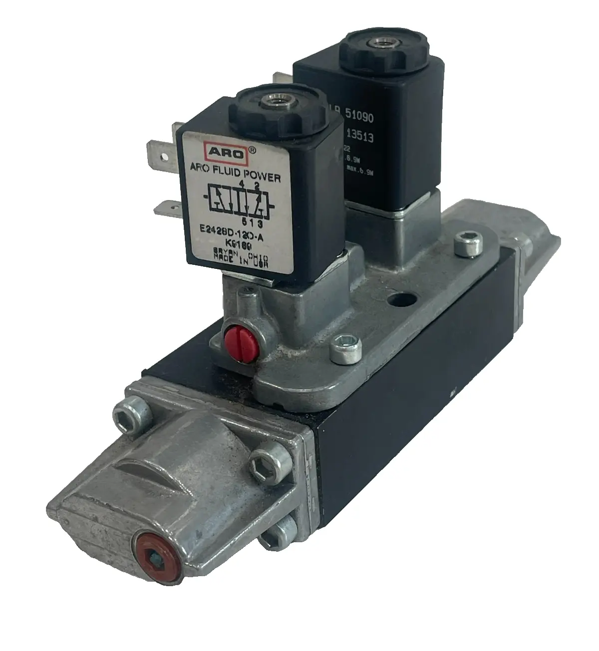 USED ARO E2428D-120-A PNEUMATIC VALVE E2428D120A