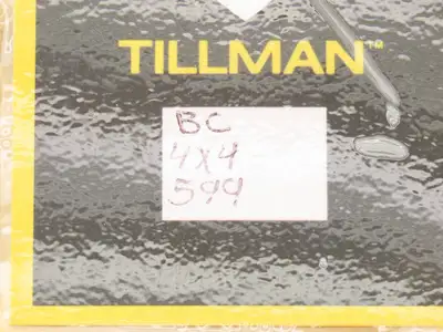Tillman BC 4X4 599 ArcDefender Custom Cowhide Leather Welding Blanket 4' x 4'