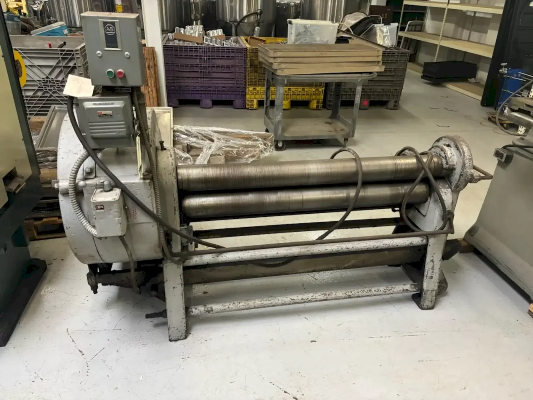 50" SAN ANGELO FOUNDRY POWER PLATE ROLL: YOBRO #24979