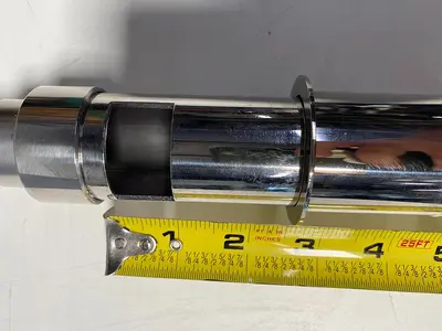 Stainless Steel  Pointed-Plunger Lance Sampler Probe w/ 60" Rod