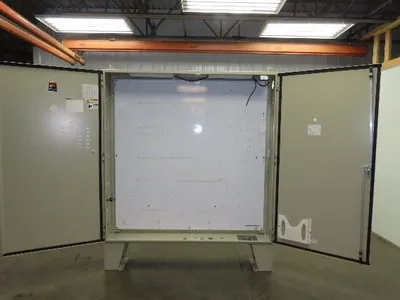 Saginaw SCE-727212ULP Electrical Enclosure Freestanding Control Panel 72x72x12"
