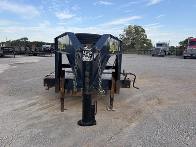 Used 2019 BIG TEX 14GN-25BK + 5 Flatbed Trailers Oklahoma US | Miedema Asset Management Group #1709315