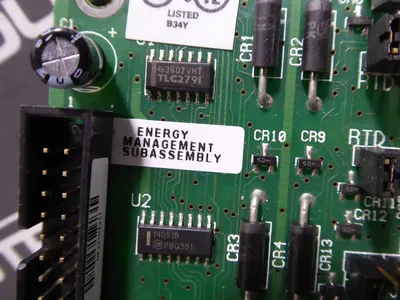 Trane 50100811 Energy Management Sub-Assembly Board Rev. P 989 Used