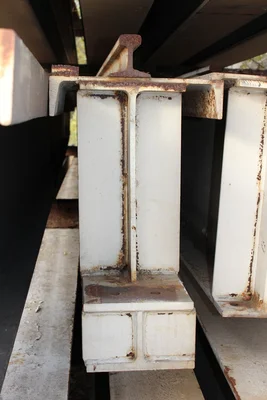 5 Sets of Crane Run Way - I Beams