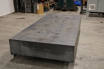 Surface Plate / Layout Table 55″ x 10′ x 14″