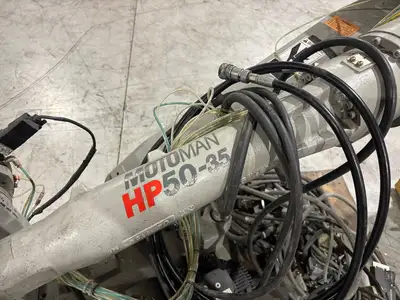 USED YASKAWA MOTOMAN ROBOT SYSTEM, HP50-35 NX100