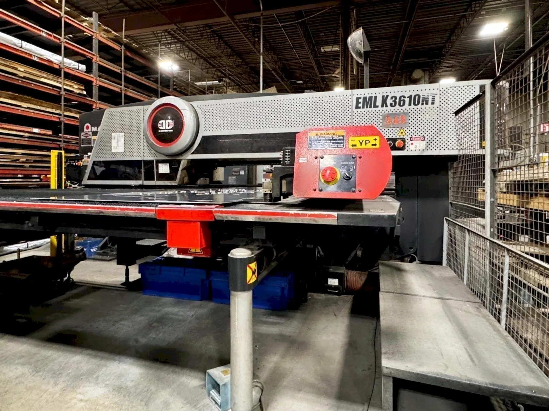 Used 2015 AMADA EMLK 3610NT Laser Combo Punches Illinois US | Machine Factory Outlet #1262814