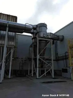 Used Crown Iron Works Model 48 Milling Ring Flash Drying System | Food Grade Industrial Flash Dryer