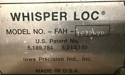 Used IOWA PRECISION INDUSTRIES _UNKNOWN_ Seam Closers New Jersey US | H. Weiss Machinery & Supply #1249560