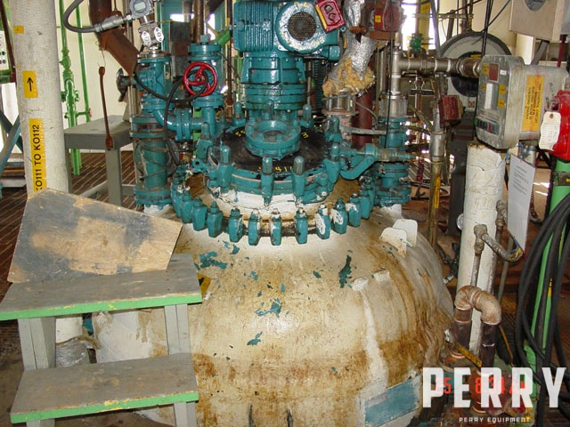 PFAUDLER 1,000 GALLON Reactors - Glass Lined | Perry Equipment